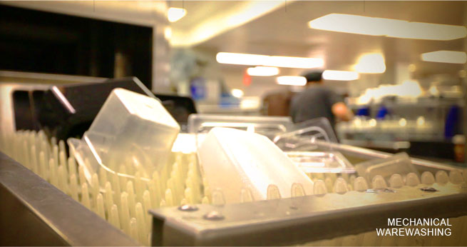 Mechanical warewashing